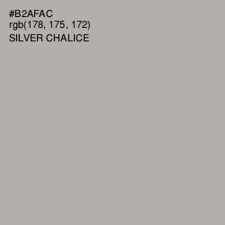 #B2AFAC - Silver Chalice Color Image
